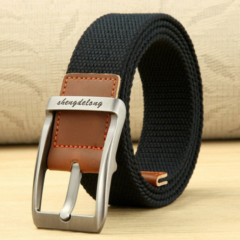 awakecrm Canvas Belt Outdoor Tactical Belt Unisex High Quality Canvas Belts for Jeans Male Luxury Casual Straps Ceintures