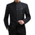 awakecrm Dragon Embroidery Men Chinese Style Tunic Suit Jacket Mandarin Stand Collar New  Kung Fu Uniform Coat Single Breasted Black