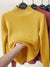 Joskka Women's Pullover Sweater Jumper Turtleneck Ribbed Knit Acrylic Oversized Fall Winter Outdoor Daily Going out Stylish Casual Soft Long Sleeve Solid Color Black White Yellow S M L